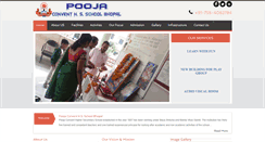 Desktop Screenshot of poojaconventschool.org